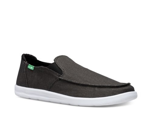 Sanuk Hi Five - Sanuk Shoes Mens Black - Philippines TWAVQS812